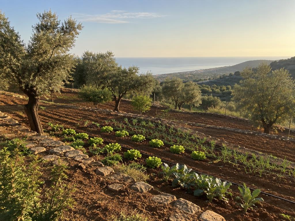 Hort i oliveres (imatge provisional)